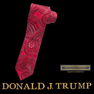 Donald Trump Collectible Tie Presidental Memorabilia Red Patriotic Gift Box NEW